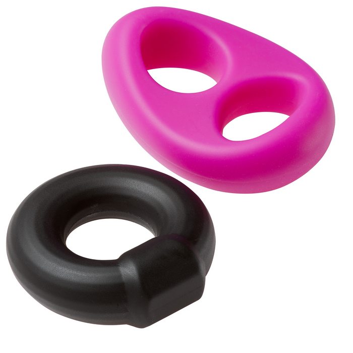PRO SENSUAL SILICONE TEAR DROP RING & DONUT SLING 2 PACK - WTC624206