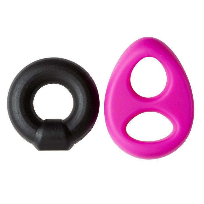 PRO SENSUAL SILICONE TEAR DROP RING & DONUT SLING 2 PACK - WTC624206