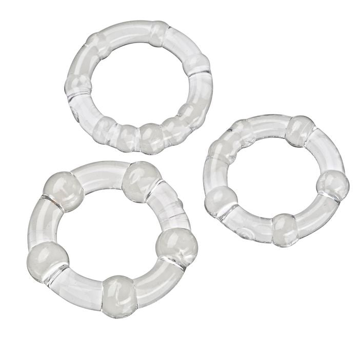 CLOUD 9 COCKRING COMBO BEADED CLEAR - WTC63831