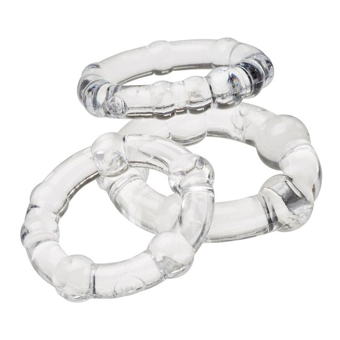 CLOUD 9 COCKRING COMBO BEADED CLEAR - WTC63831