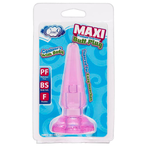 CLOUD 9 MAXI BUTT PLUG PURPLE - WTC63833