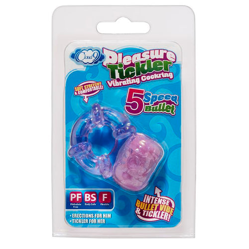 CLOUD 9 PLEASURE TICKLER 5 SPEED PURPLE - WTC63840