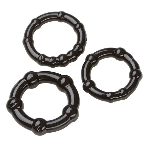 CLOUD 9 COCKRING COMBO BEADED BLACK - WTC63841
