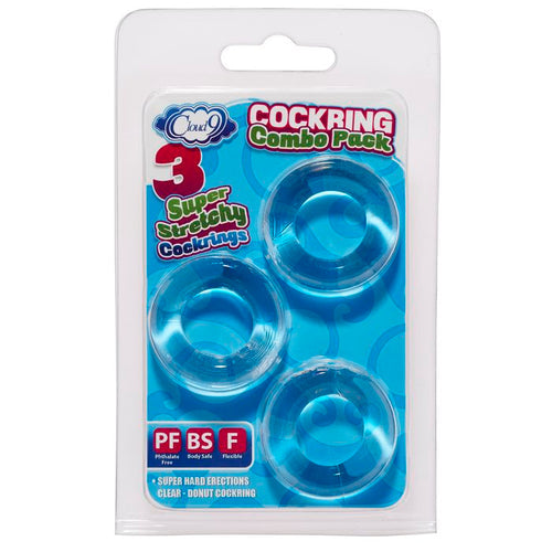 CLOUD 9 COCKRING COMBO CLEAR - WTC63842