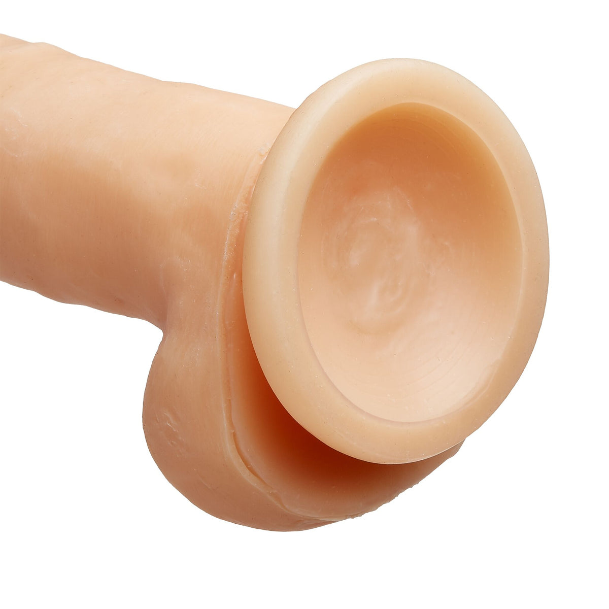 CLOUD 9 DUAL DENSITY DILDO TOUCH THICK W/ REALISTIC PAINTED VEINS & BALLS 8 IN - WTC709