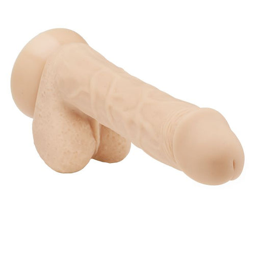 CLOUD 9 PRO SENSUAL 7 PREMIUM SILICONE DONG W/ C RINGS LIGHT " - WTC83440