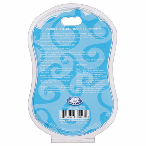 CLOUD 9 PROSTATE STIMULATOR KIT WHITE W/C RINGS - WTC85226
