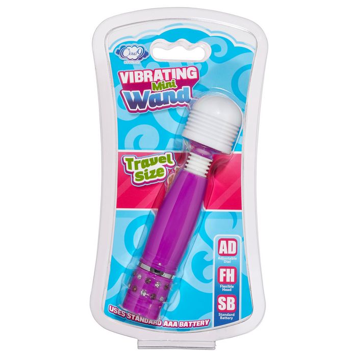 CLOUD 9 MINI WAND MASSAGER PURPLE - WTC852936