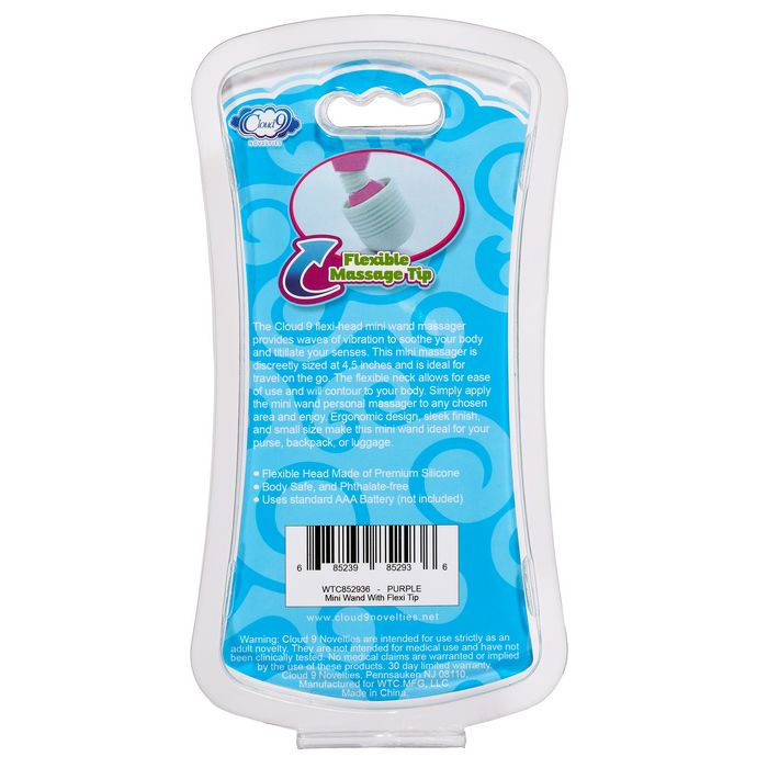 CLOUD 9 MINI WAND MASSAGER PURPLE - WTC852936
