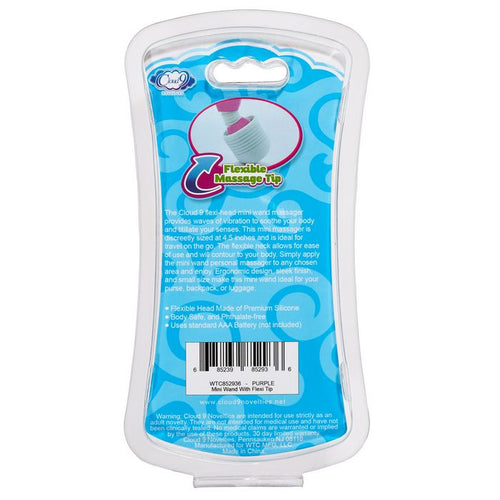 CLOUD 9 MINI WAND MASSAGER PURPLE - WTC852936