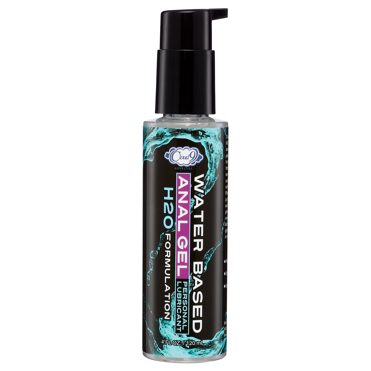 CLOUD 9 H2O ANAL PLAY GEL 4oz - WTC902L