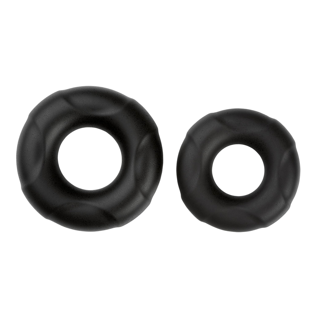 CLOUD 9 PRO RINGS LIQUID SILICONE DONUTS 2 PACK BLACK - WTC915