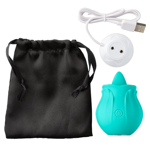 CLOUD 9 HEALTH & WELLNESS FLUTTER ORAL TONGUE STIMULATOR TEAL - WTC920