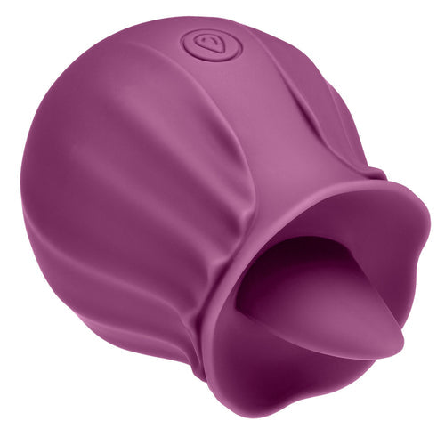 CLOUD 9 HEALTH & WELLNESS FLUTTER ORAL TONGUE STIMULATOR PLUM - WTC921