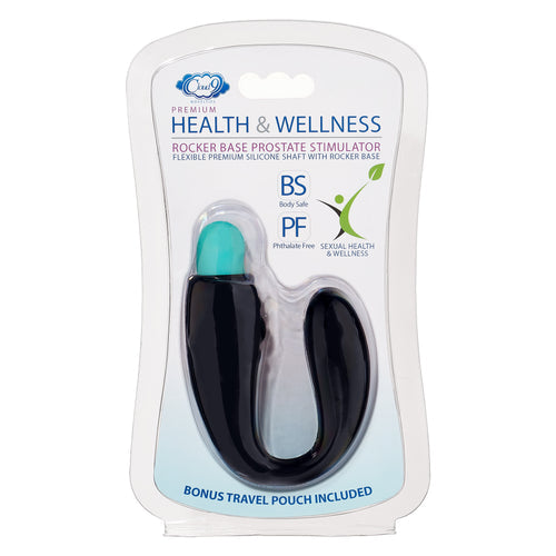 CLOUD 9 HEALTH & WELLNESS ROCKER PROSTATE STIMULATOR W/ RECHARGEABLE BULLET - WTC928