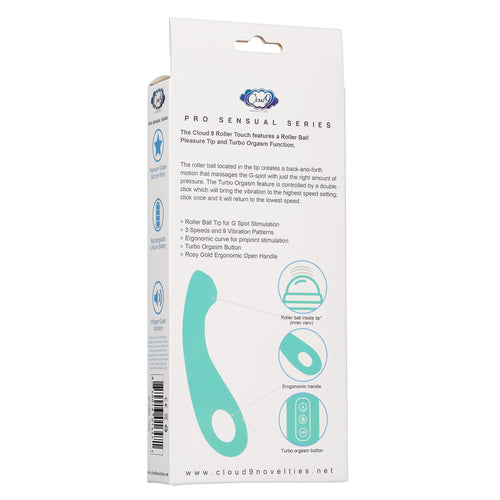 CLOUD 9 PRO SENSUAL ROLLER BALL G TURBO TEAL - WTC940