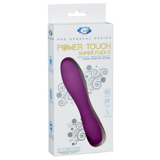 CLOUD 9 PRO SENSUAL POWER TOUCH SUPER FLEX II PLUM - WTC955