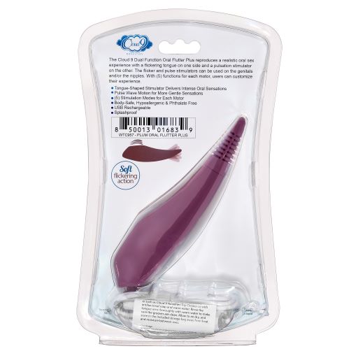 PRO SENSUAL ORAL FLUTTER PLUS PLUM - WTC957