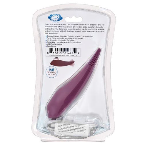 PRO SENSUAL ORAL FLUTTER PLUS PLUM - WTC957