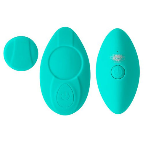 CLOUD 9 PANTY PLEASURES MAGNETIC PANTY VIBE TEAL - WTC959