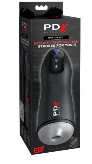 PDX ELITE SUCK-O-MATIC CLEAR/ BLACK - PDRD54920