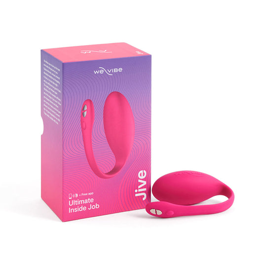 We-Vibe Jive Rechargeable Silicone Wearable Bluetooth Egg Vibrator-Pinkfoxxx