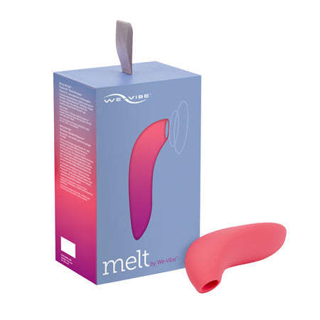 We-Vibe Melt Rechargeable Silicone Pleasure Air Clitoral Stimulator-Pinkfoxxx