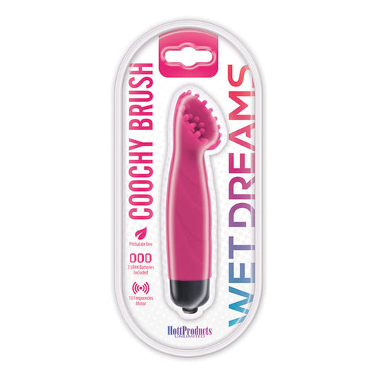 Wet Dreams Coochy Brush 10 Function Magenta-Pinkfoxxx