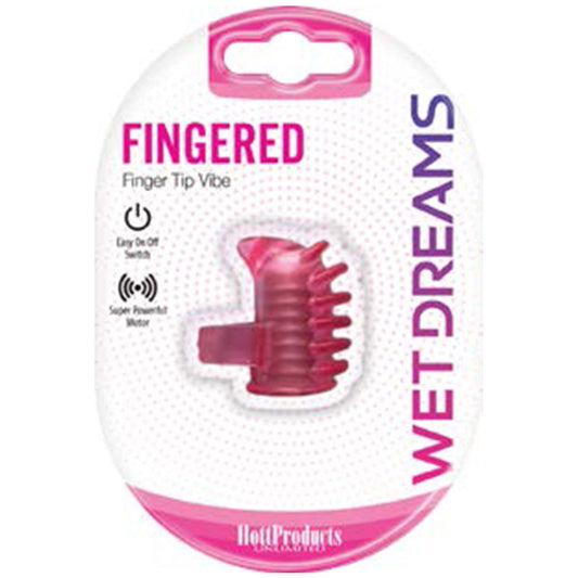 Wet Dreams Fingered Vibe- Pink-Pinkfoxxx