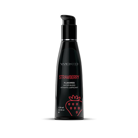 Wicked Aqua Strawberry Water Based Lubricant-Pinkfoxxx