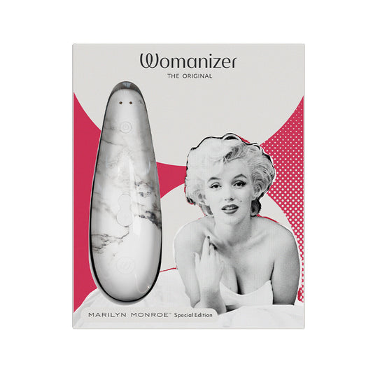 Womanizer x Marilyn Monroe Classic 2 Special Edition Rechargeable Silicone Pleasure Air Clitoral Stimulator-Pinkfoxxx