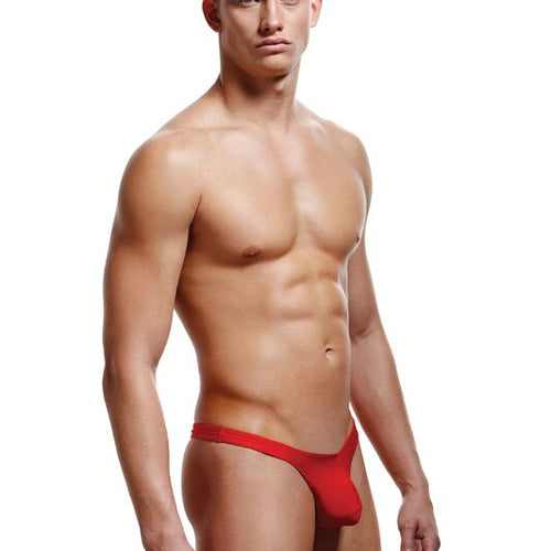 ENVY LOW RISE THONG RED M/L - XGBLE034REDML