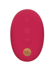 ROSEGASM REMOTE CONTROL THRUSTING ROSEBUD BUTTPLUG - XGSK1044