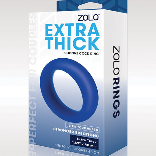 ZOLO EXTRA THICK SILICONE COCK - XGZO6034