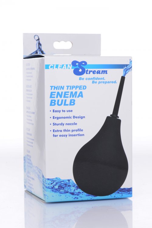 CLEANSTREAM THIN TIP ENEMA BULB 225ML - XRAD653