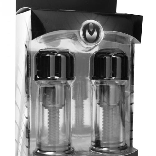 MASTER SERIES BLACK MAXXX TWIST NIPPLE SUCKERS BLACK - XRAD738