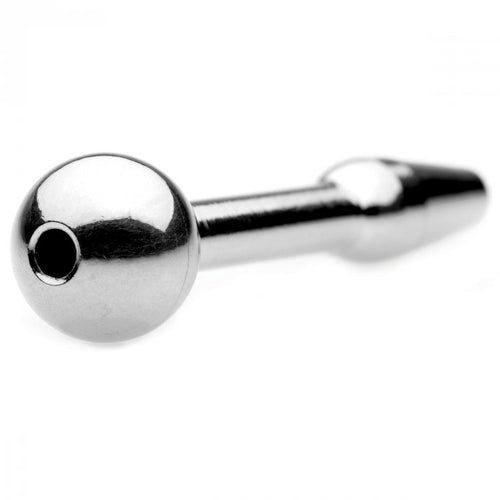 MASTER SERIES CHASM STAINLESS STEEL URETHRAL CUM-THRU INSERT - XRAE846