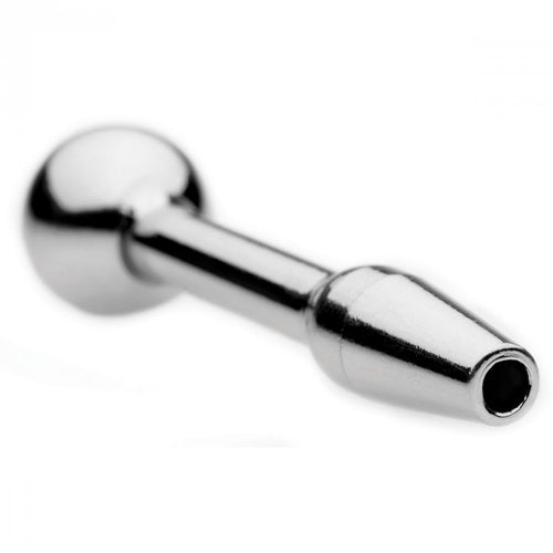 MASTER SERIES CHASM STAINLESS STEEL URETHRAL CUM-THRU INSERT - XRAE846