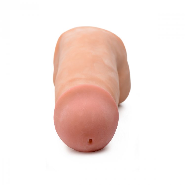 LOADZ 7IN DUAL DENSITY SQUIRTING DILDO LIGHT - XRAF652