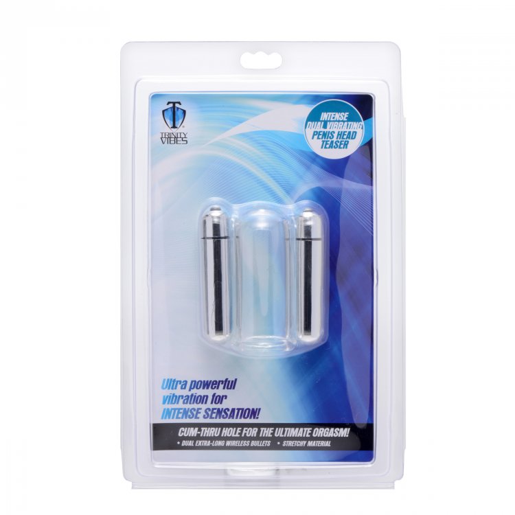 TRINITY 4 MEN DUAL VIBRATING PENIS HEAD TEASER - XRAF685