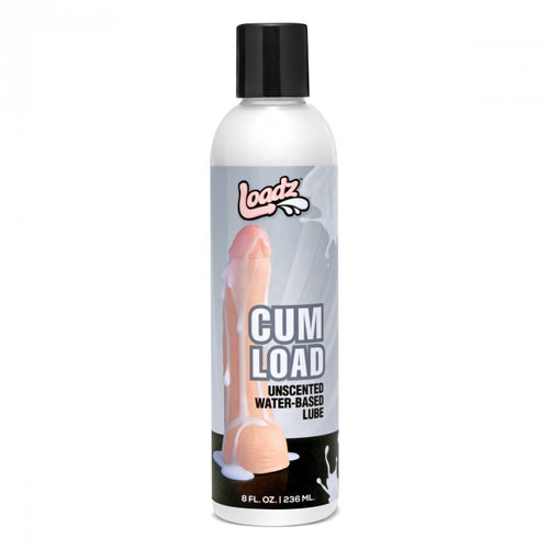 LOADZ CUM LOADED UNSCENTED WATER-BASED LUBE 8 OZ - XRAF736