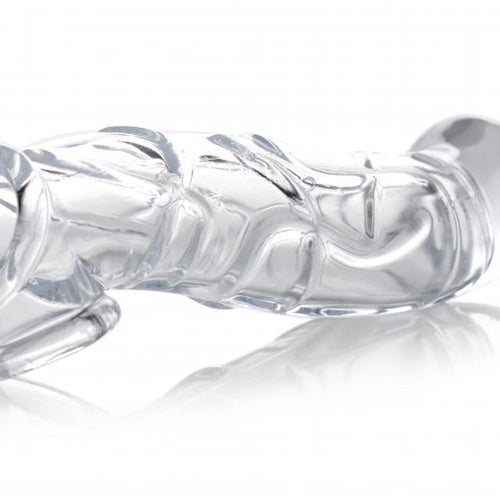 SIZE MATTERS 2IN CLEAR PENIS EXTENDER SLEEVE - XRAF858