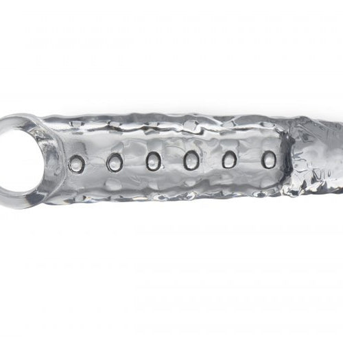 SIZE MATTERS 3IN CLEAR PENIS EXTENDER SLEEVE - XRAF860