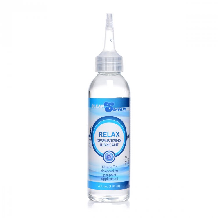 CLEANSTREAM RELAX ANAL LUBE DESENSITIZING W/ TIP 4OZ - XRAF9874OZ