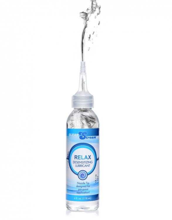 CLEANSTREAM RELAX ANAL LUBE DESENSITIZING W/ TIP 4OZ - XRAF9874OZ
