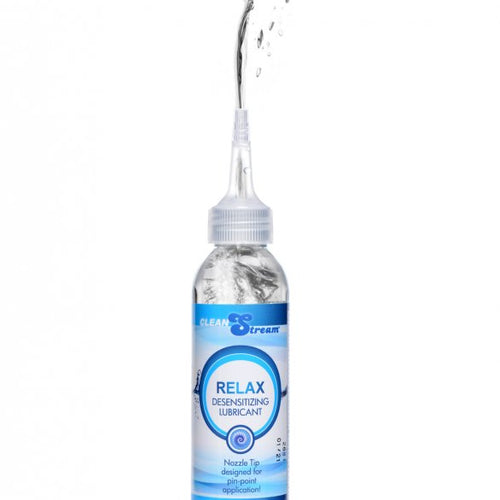 CLEANSTREAM RELAX ANAL LUBE DESENSITIZING W/ TIP 4OZ - XRAF9874OZ