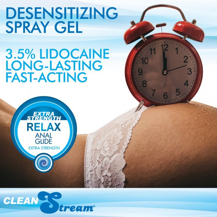 CLEANSTREAM RELAX ANAL LUBE DESENSITIZING W/ TIP 4OZ - XRAF9874OZ