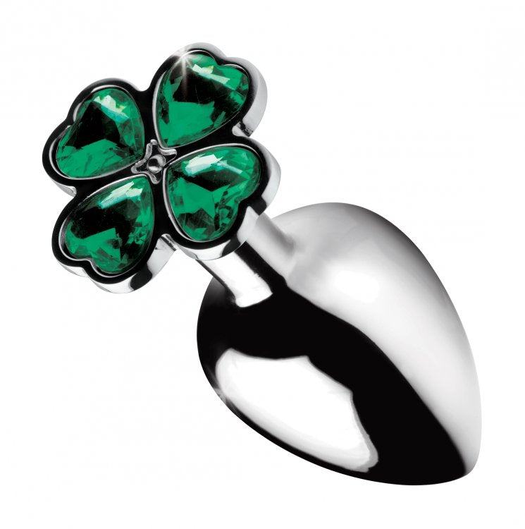 BOOTY SPARKS LUCKY CLOVER GEM ANAL PLUG MEDIUM - XRAG185M