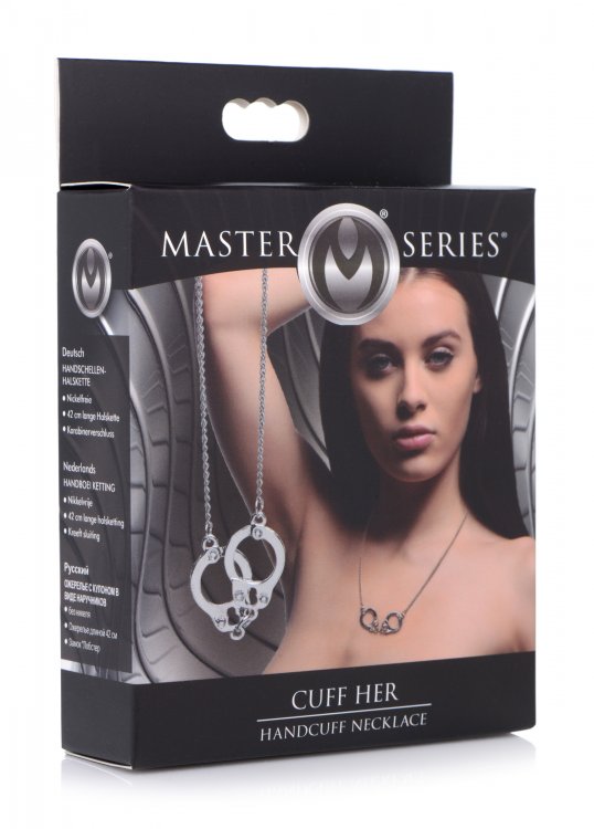 MASTER SERIES CUFF HER HANDCUFF NECKLACE - XRAG218