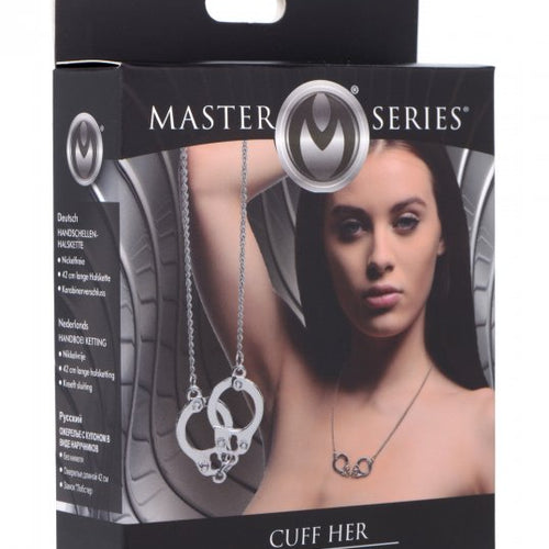 MASTER SERIES CUFF HER HANDCUFF NECKLACE - XRAG218